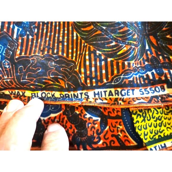 CCC Colorful Hitarget Vibrant Cotton Dashiki Unique Embroidery African Wax Print - Picture 8 of 9